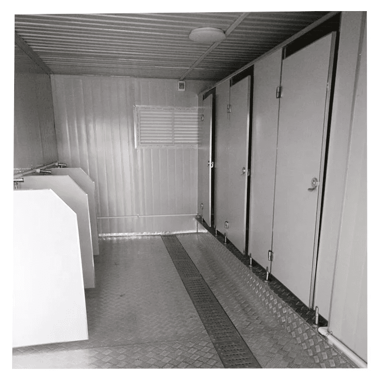 Quick Assembling Portable Prefab Container House Public Toilet For Sale