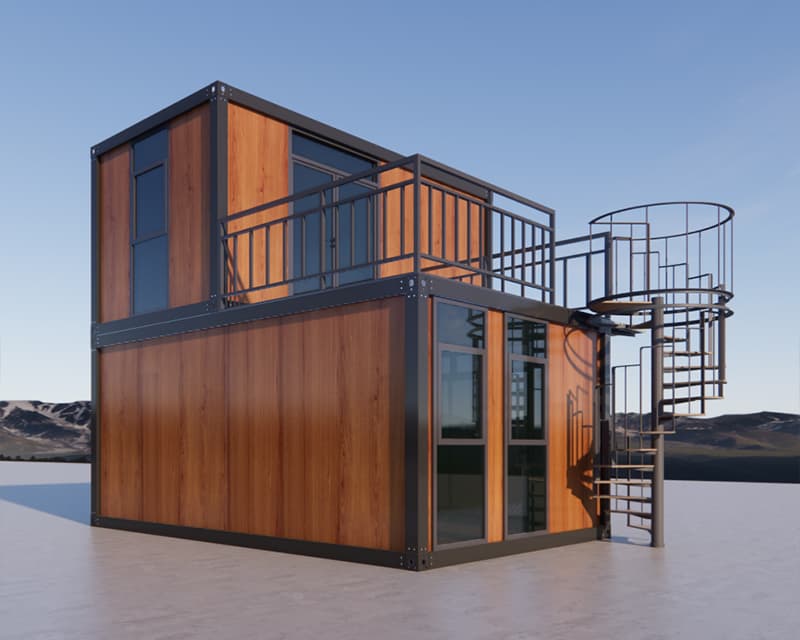New Design Container House Prefab Cafe 5