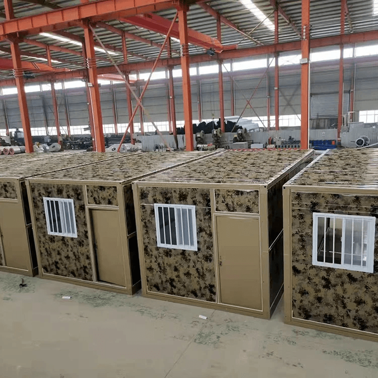 Factory Fold Out Prefab Container House China Folding Home Mobile Foldable Prefabricated House Two Rooms One Hall1 4