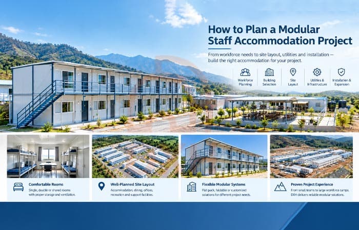 How to Plan a Modular Staff Accommodation Project