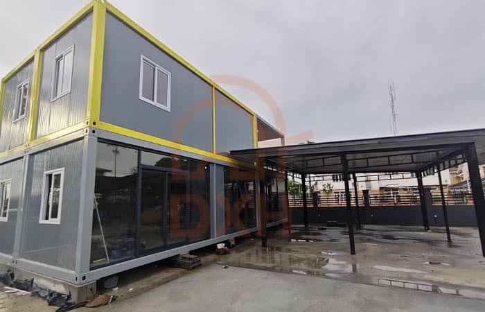 Sandwich Panel in Modular Workshop Buildings