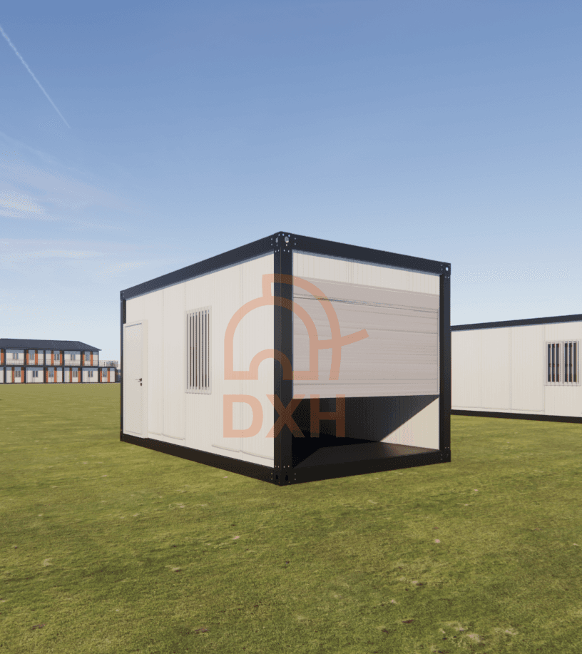 Instantly Build Your Outdoor Garage with a Container House 9