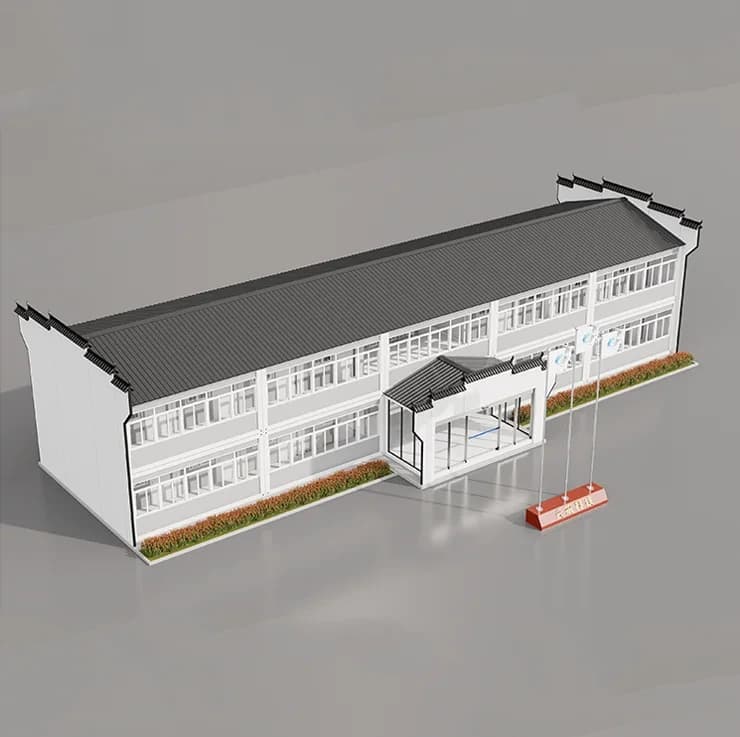 Compact Living Solution: Prefab Flat Pack Container Home Garage 1