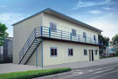 Efficient and Spacious: Two-Storey Steel Frame Prefab House for Labour Camps and Dormitories 8