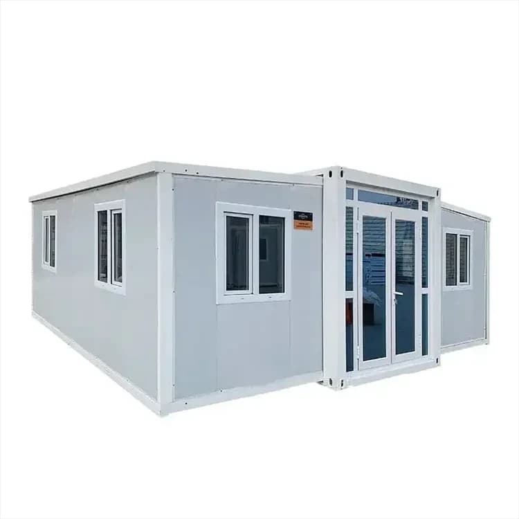 Compact Prefab Container House: Foldable, Expandable & Moveable- Free Sample! 1