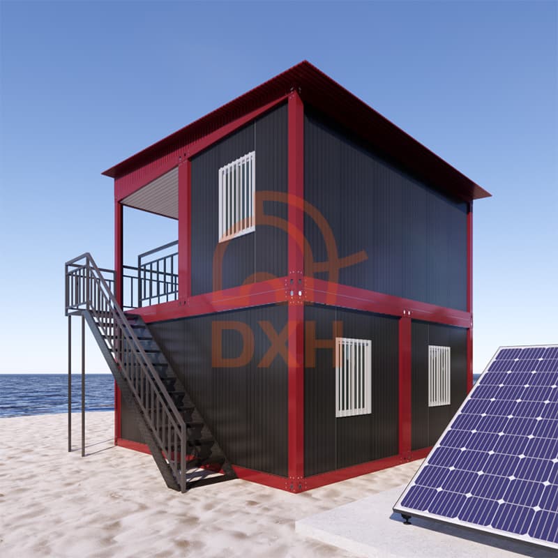 A large container house with terrace for 2-4 people 5