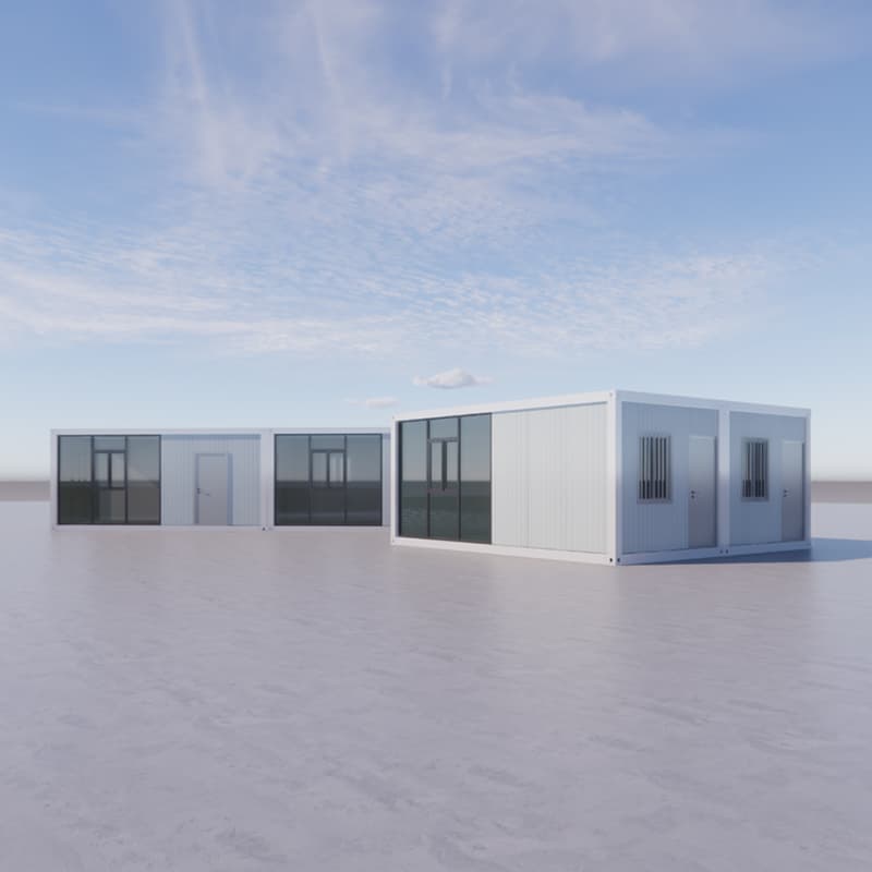 Modular Container House: Simplistic and Space-Efficient Living Solution 3