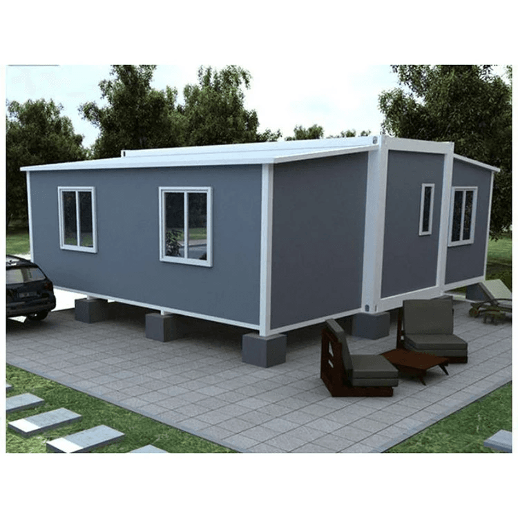 Portable Double Wing Container House: Space-Efficient, Versatile Living Solution 20 30 40 Ft Prefab Expandable Container House Boxable Multi Foot Prefabricated Home