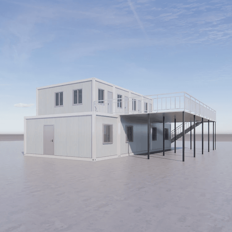 Luxurious 5BR/3BA Multi-Story Prefab Tree Container Home For multiple occupancy 6