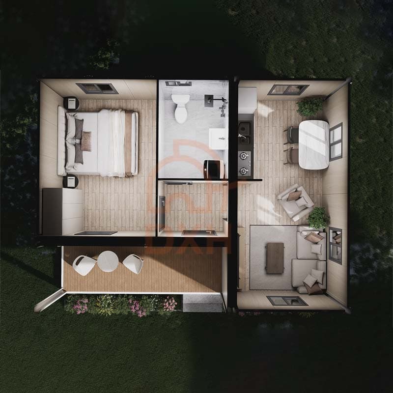 One-Bedroom-Prefab-House-Floor-Plan-Design