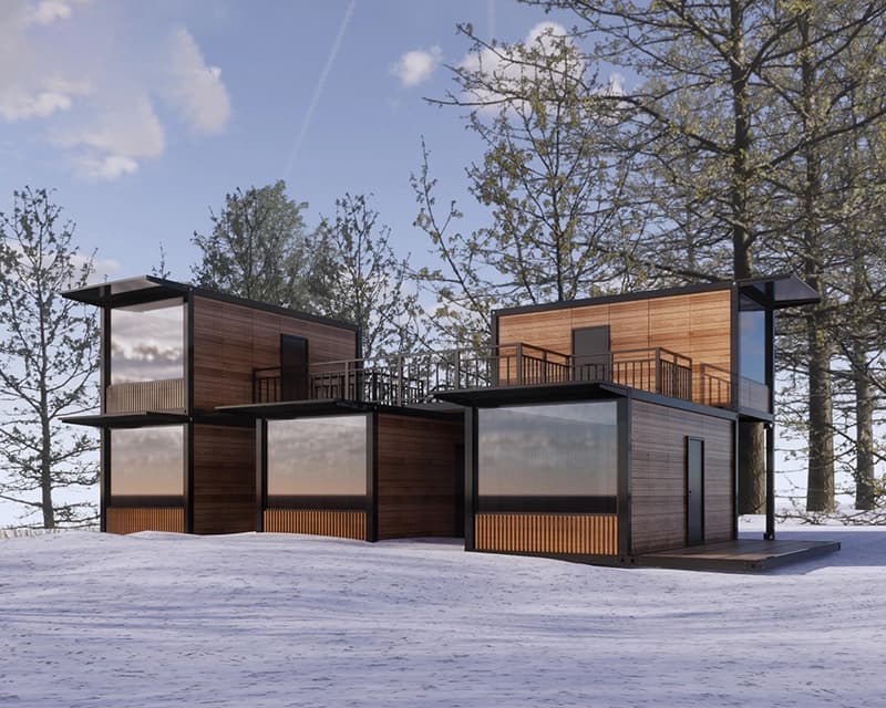 Prefab Stylish Cottage 1