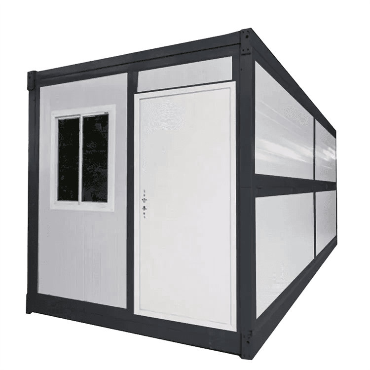 Factory Customized 20ft 40ft Folding Living Prefab Homes Stackable Foldable Prefabricated Container House 3