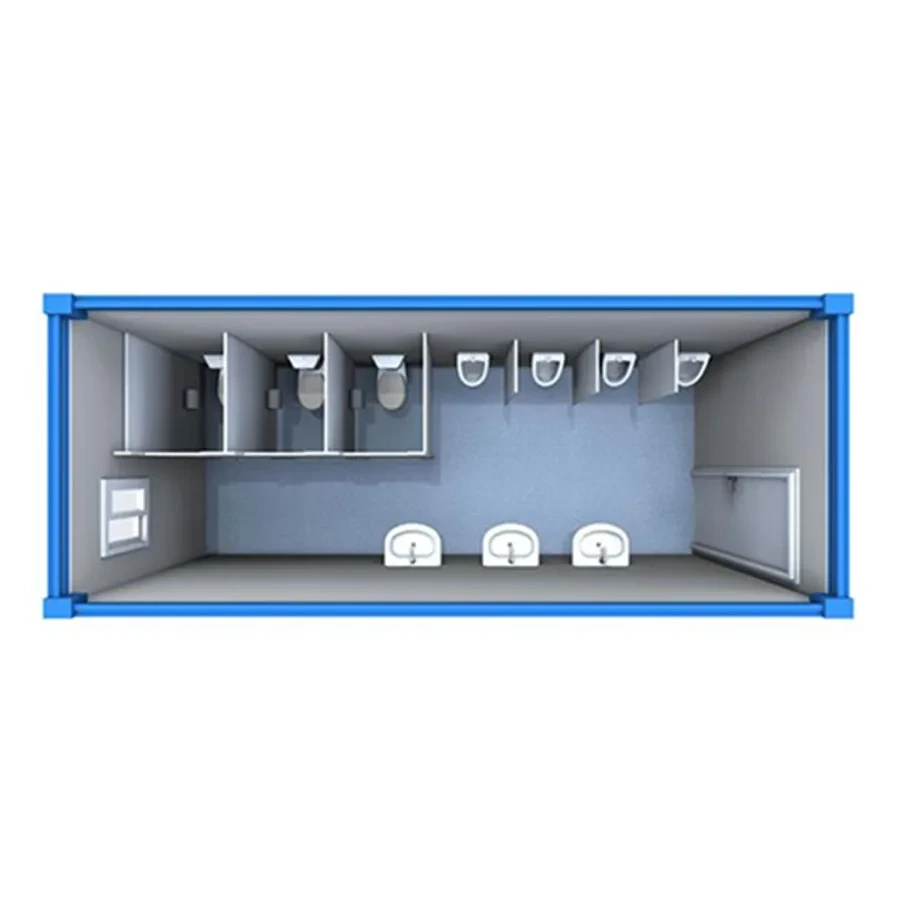 Ultimate Portable Camping Toilet & Shower Combo - Steel Cabin Mobile Bathroom Unit 1