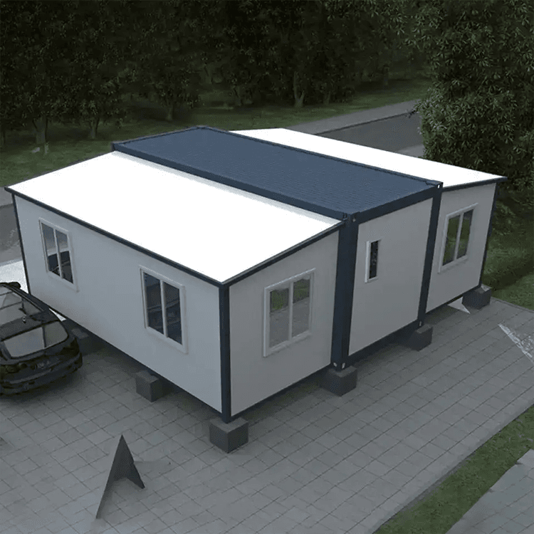 Factory Custom Portable Foldable Prefabricated Houses 3 In 1 Expandable Mobile Container Prefab House Home 6