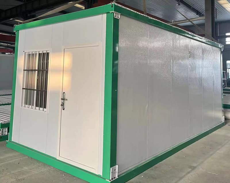 Z shape foldable container house