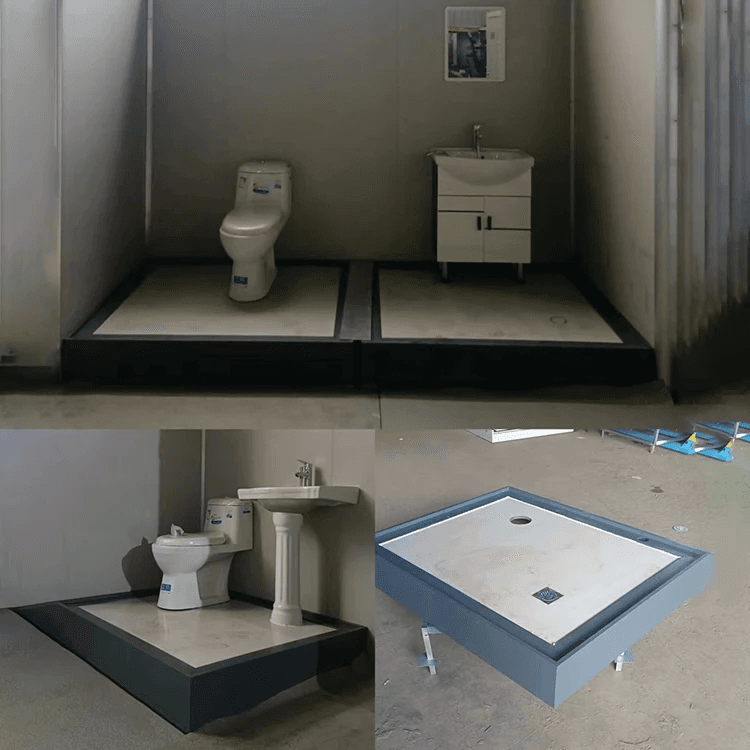 Portable Modern Container Toilet: Customizable, Prefabricated & Wholesale 2