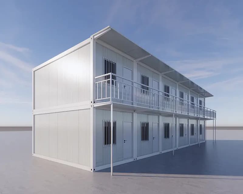 2 story prefab student dormitory 3