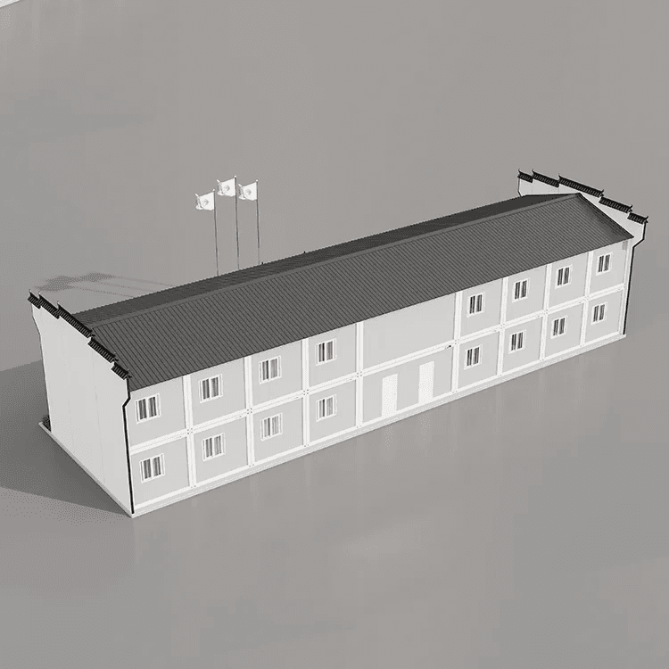 Compact Living Solution: Prefab Flat Pack Container Home Garage 3