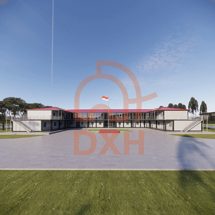 Wholesale Custom 20ft 40ft Prefab Fast Assemble Houses For School Hospital Flat Pack Container Home 5