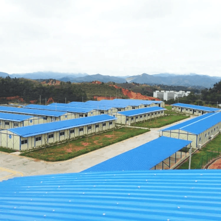 Effortless Temporary Housing Solution: Customizable, Modular Prefab Home for Construction Sites