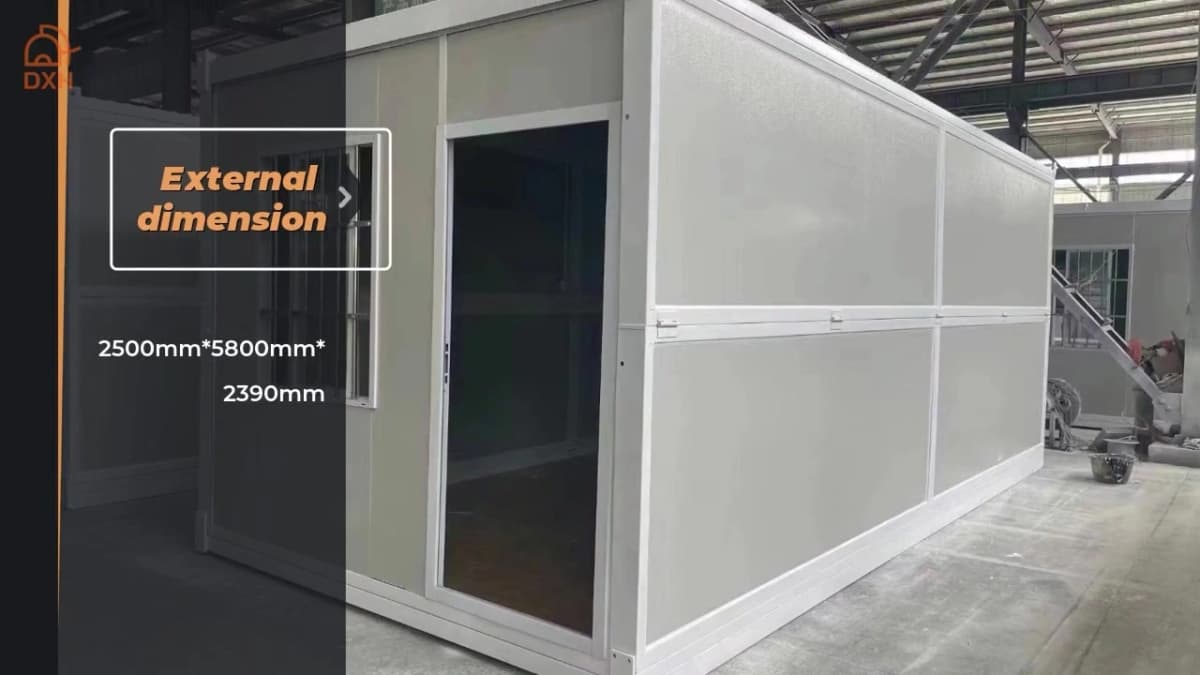 High quality detail improved folding container house 1