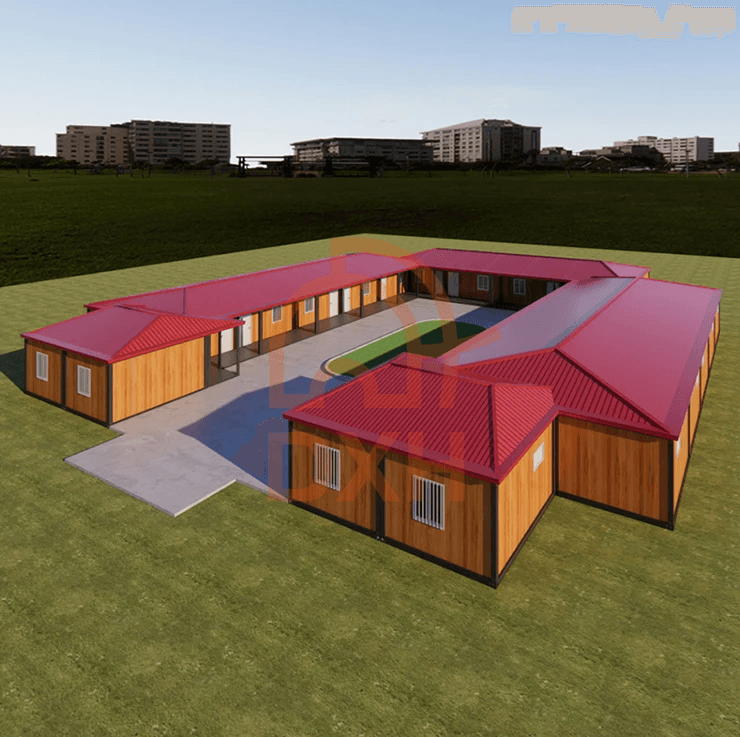 Portable 40ft Container Home - Easy Assemble, Customizable Prefab Flat Pack House