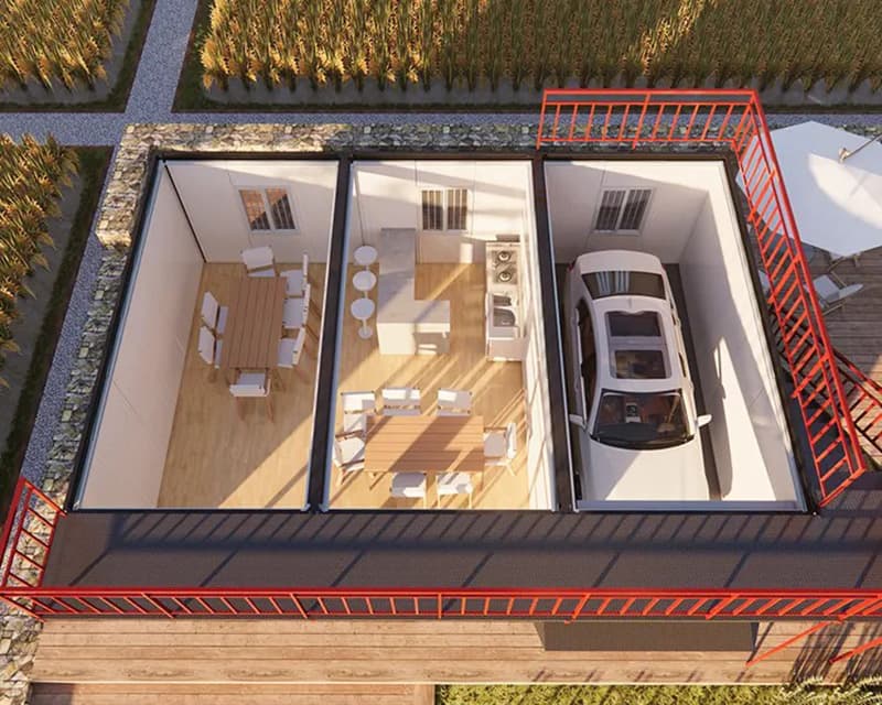 Economic prefab motel 6