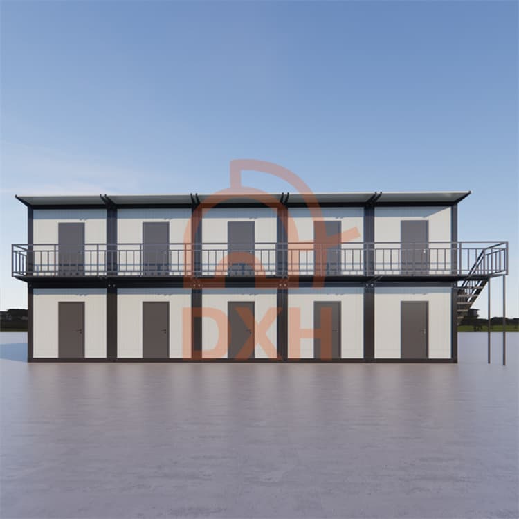 Efficiently Build a 20-Room Dormitory with Container Houses