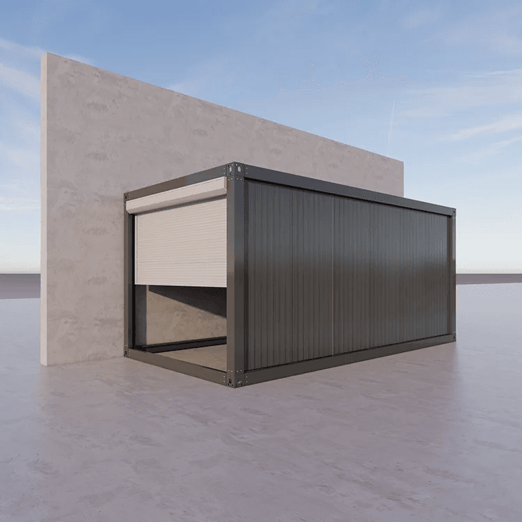 China Factory Cheap Prefab Flatpack Container House Prefabricated Flat Pack Living Container Home Garage 2