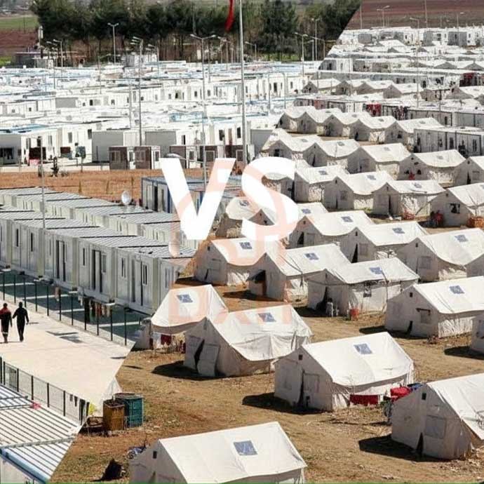 Refugee-Housing-Units-vs-Tent-Shelters