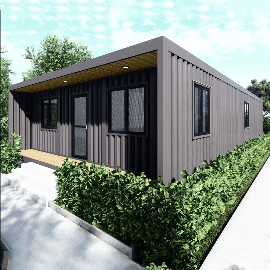 Portable 5 Bedroom Container Prefab House - Customizable, Movable, and Perfect for School Dormitory! 3