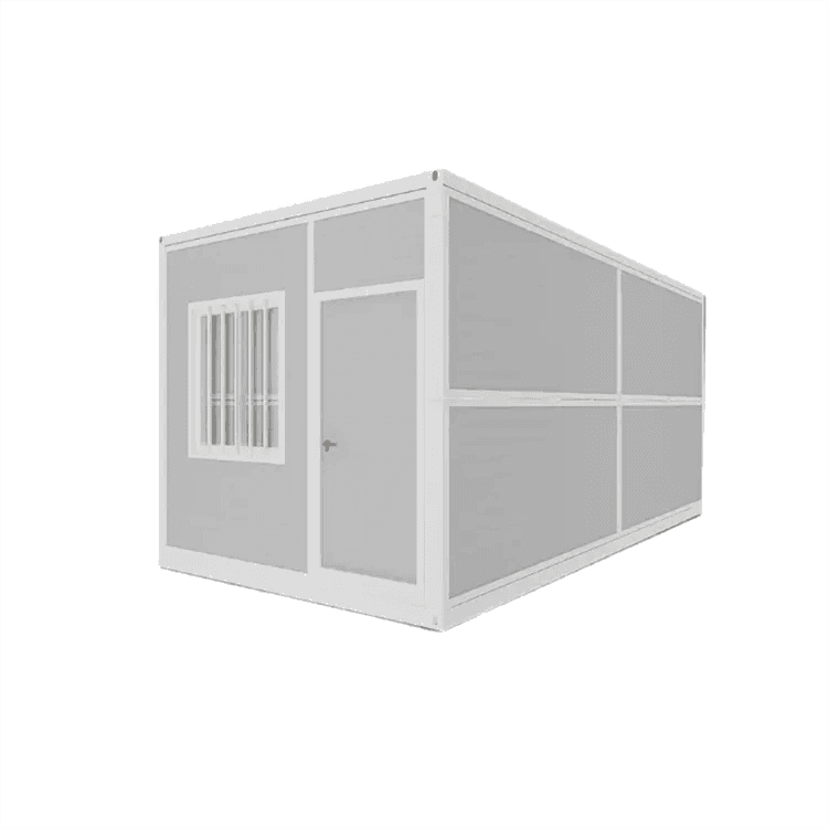 Factory Custom Tiny Prefabricated Foldable Rate Homes Rack Folding Partitions Prefab House Container Home For Sale