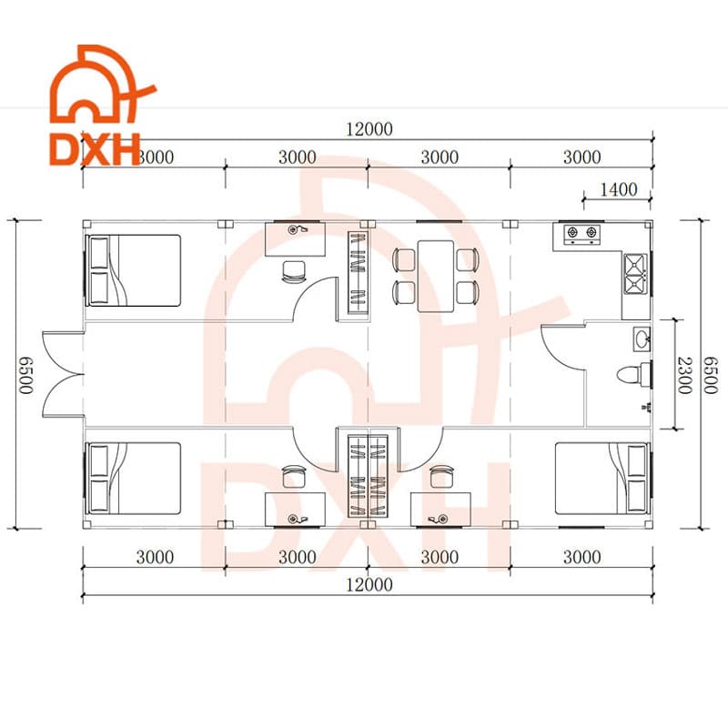 40ft Modular Container House Design