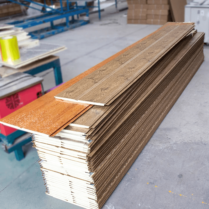 Polyurethane Building Boards For Walls And Roofs Insulated Pvc Uv Sandwich Panel Turkey Egypt 7