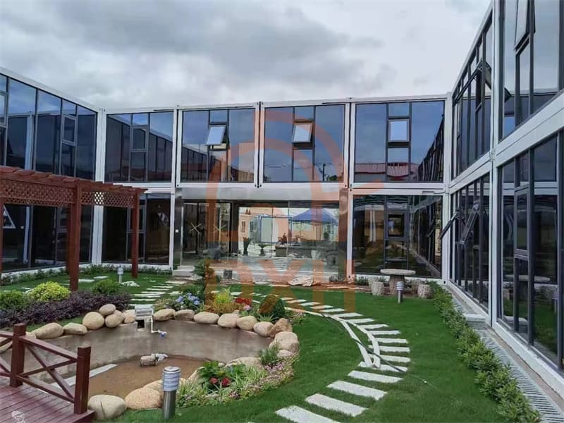 Glass Haven: A Modern Container Office for a Transparent Work Environment 5