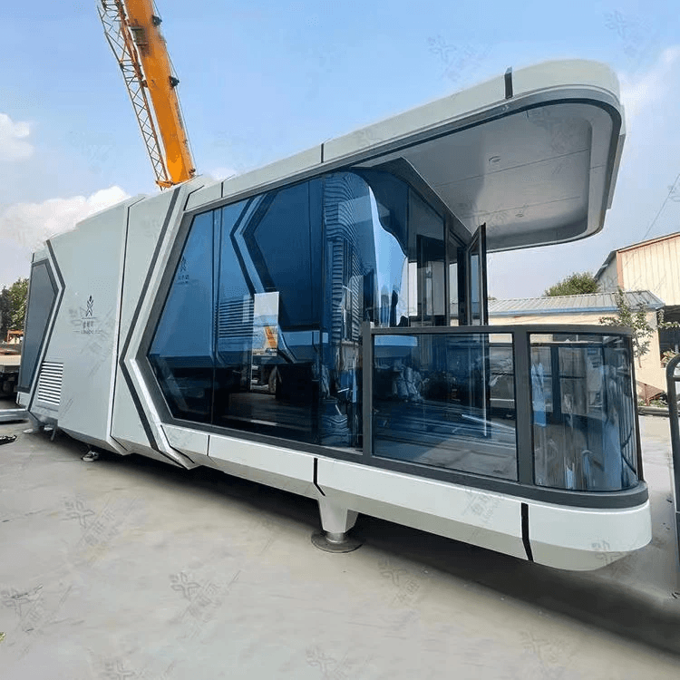 Smart Home Capsule: AI Voice-Enabled Prefab Container House 4
