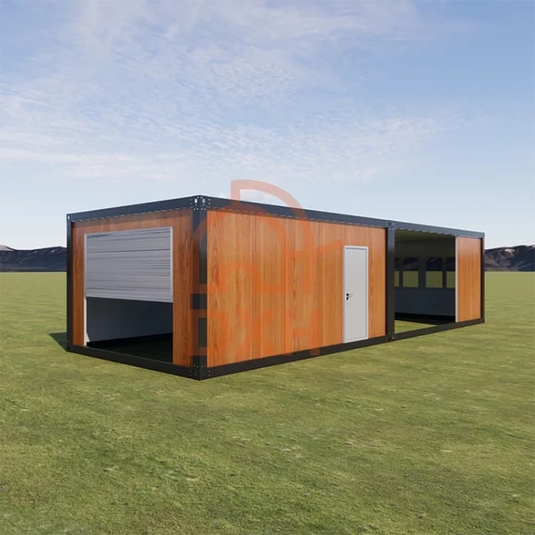 Easy Assemble 40ft Prefab Flat Pack House - Customizable, Movable, Insulated Container Home 1