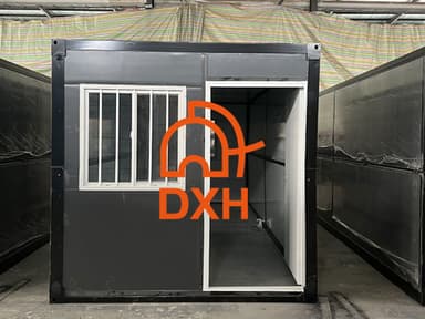 Rapid Assembly of Folding Container Houses