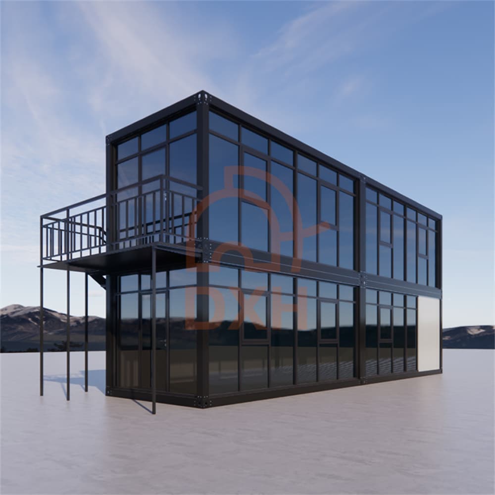 Quickly set up a temporary office in a shipping container, contact us for your exclusive design 4
