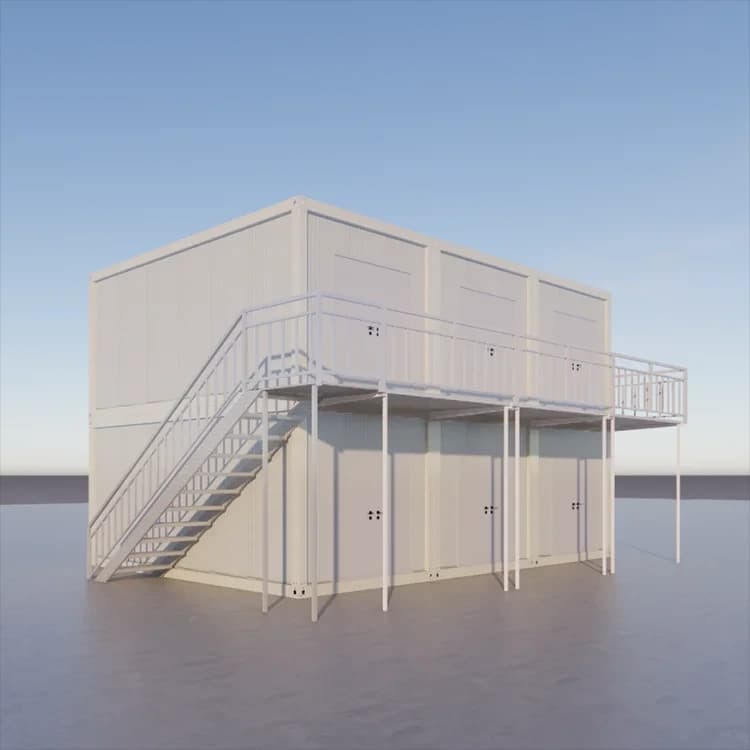 Modern 3-Bedroom Prefab Mansion - Luxurious Double Storey Container Home 1