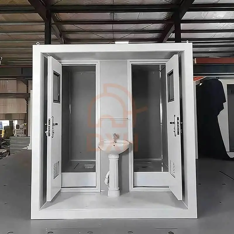 Modular Portable Double Bathroom Block