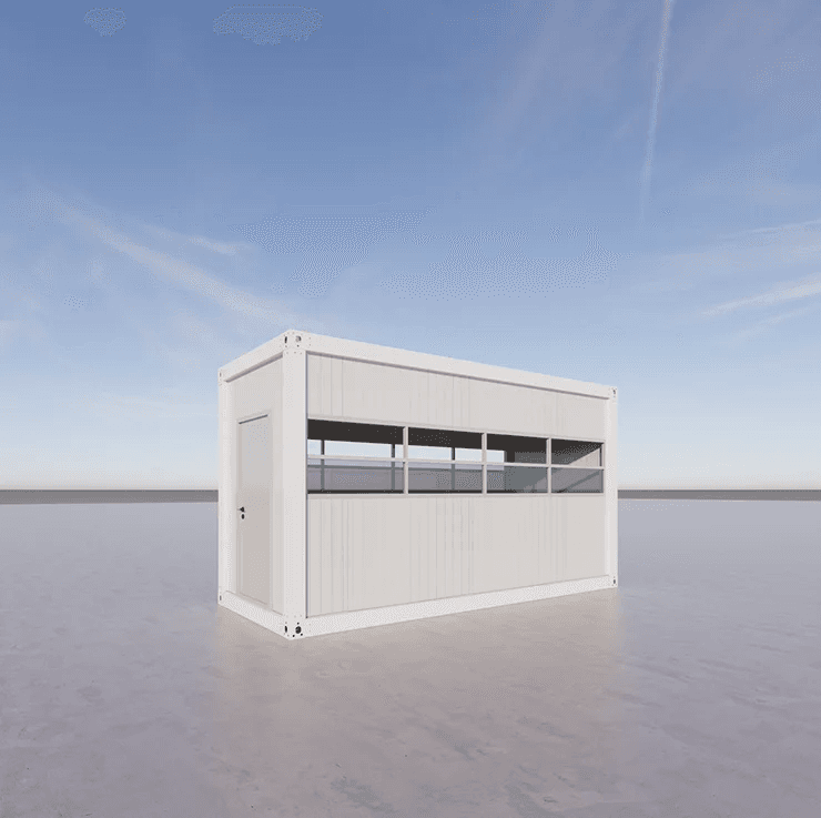 Ready-to-ship Modern Prefab Shop & Snack Bar Container Houses: Simplistic & Efficient Solutions