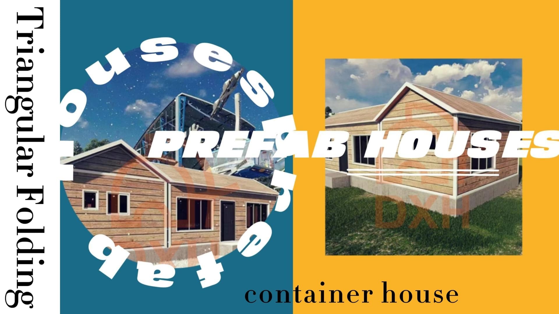 Space-Saving Triangular Folding Container House: Innovative, Portable & Easy-to-Set-Up Shelter Solution