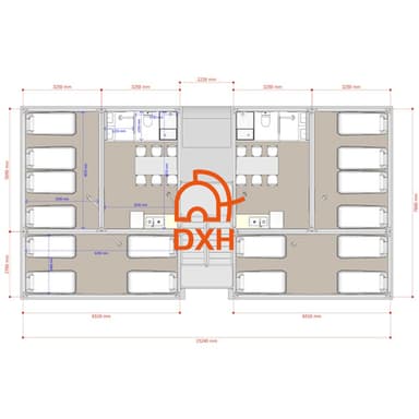 Modular Falt Pack Container House