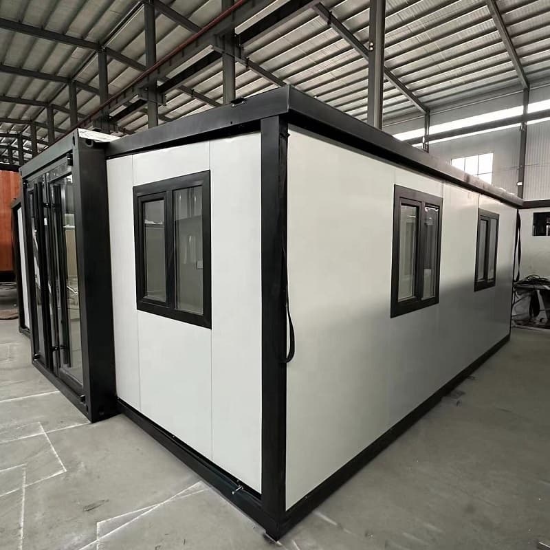 20ft Expandable Container House China Factory Luxury Villa Prefabricated Home Modern Living Design Customized Build 5