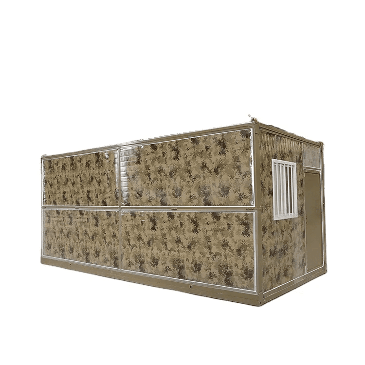 Factory Fold Out Prefab Container House China Folding Home Mobile Foldable Prefabricated House Two Rooms One Hall1