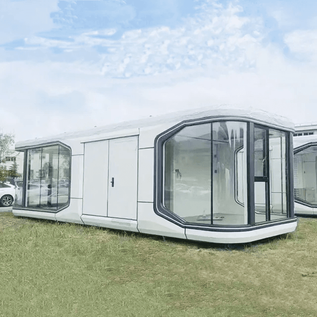 Beach Hotel Homestay Prefabricated Container House,Space Module,Apple Cabin For Living And Working 6