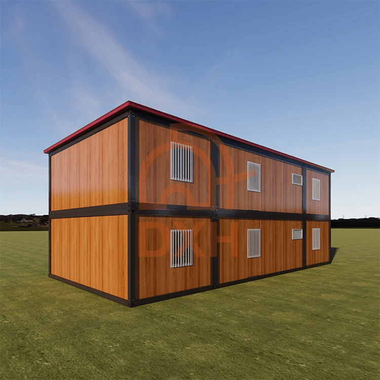 Prefab Container Homes Warehouse with EPS Sandwich Panel Earthquake Proof 3