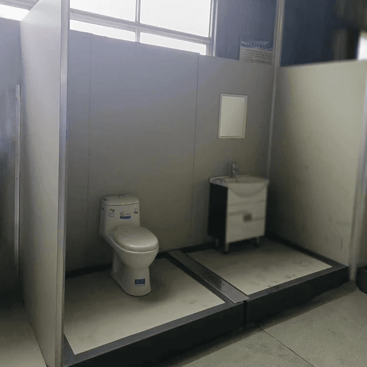 Portable Modern Container Toilet: Customizable, Prefabricated & Wholesale
