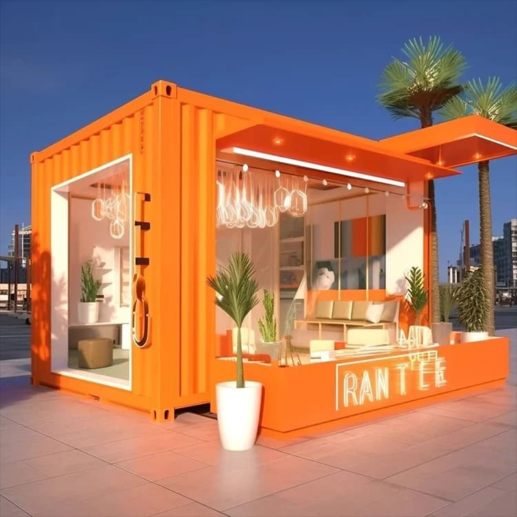20/40ft Prefab Office Easy-Install Detachable  Container: Modern & Movable Modular Container Homes! 1